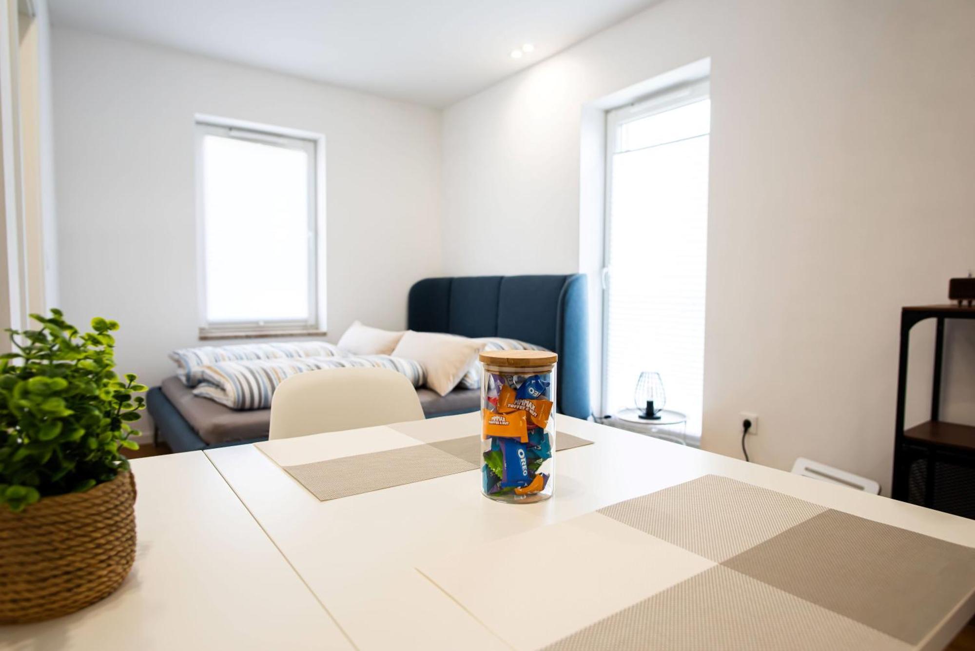 Zentral Gelegenes Apartment Augsburg Exteriör bild